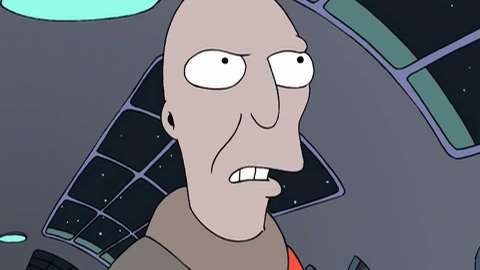 Image of Futurama character, the Neutral President